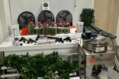 İstanbul Maltepe’de bir uyuşturucu serası dronla tespit edildi: 3 gözaltı