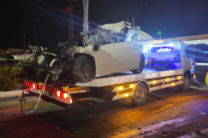 Niğde’de tıra çarpan otomobilin sürücüsü hayatını kaybetti