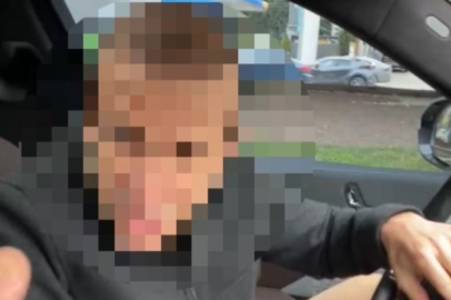 Trafikte yenidoğan bebekli aileye tabancaya gösteren kişi gözaltına alındı