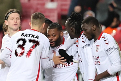 Samsunspor Avrupa'da tarih yazıyor!