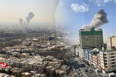 Beklenen oldu! İsrail'den İran'a 'önleyici savaş' hamlesi: Bölgeden ilk görüntüler geldi!