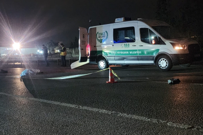 Bursa'da feci olay! Araçlar fark etmeden üzerinden geçti