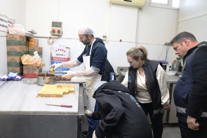 Bursa Nilüfer'de Ramazan'da fırın ve pastanelere sıkı denetim