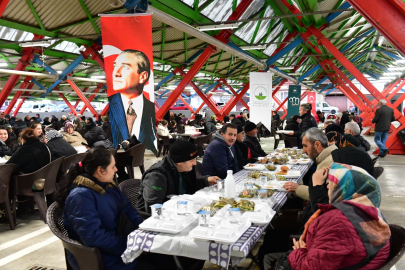 Bursa Osmangazi Belediyesi Soğanlı’da Gönül Sofrası kurdu