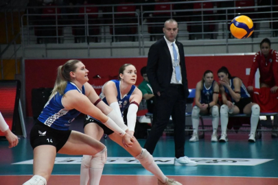 Nilüfer Belediyespor Eker, VakıfBank'a kaybetti