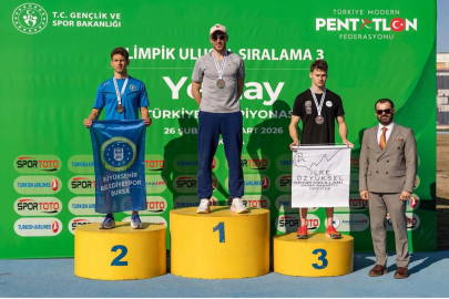 Bursa Büyükşehir Belediyesporlu Kurtulan'dan büyük başarı