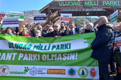 Bursa'da 'Uludağ' tepkisi: Geri dönülmez tahribat kapıda!