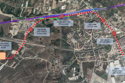 Bursa Emek-Şehir Hastanesi Raylı Sistem Hattı hakkında flaş açıklama! 3 yeni istasyon...