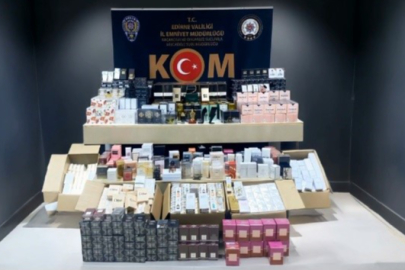 Edirne’de kaçakçılık operasyonları: 2 milyon liralık parfüm ve akıllı saat ele geçirildi