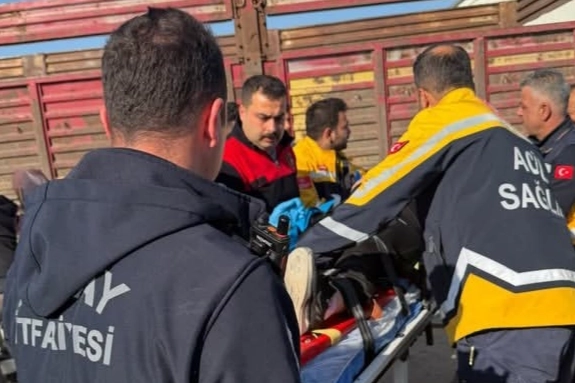 Hatay Antakya’da trafik kazası: 1 yaralı