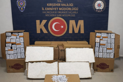 Kırşehir emniyetinden kaçakçılık operasyonu