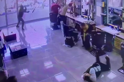 Adana'da berberde böyle ateş etti: 1 yaralı