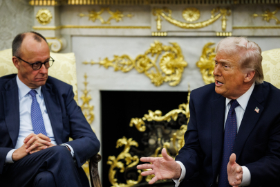 Almanya Başbakanı Merz, Beyaz Saray'da Trump ile bir araya geldi