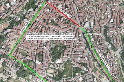 Bursa'da yapılacak yol çalışması ertelendi