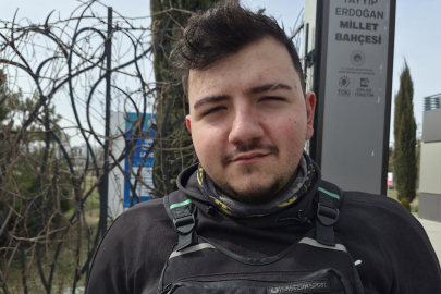 Kurye ile polis arasında komik ceza diyaloğu: Kaçarsanız yakalarım