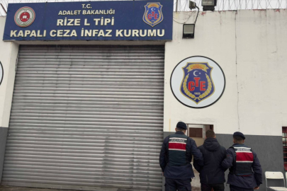 Rize’de uyuşturucu hükümlüsü yakalandı