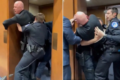 ABD Kongresi'ni karıştıran protesto! "İsrail için İran'la savaşmak istemiyoruz"