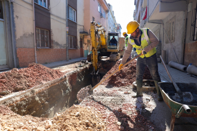 Bursa Gürsu'nun altyapısı yenileniyor