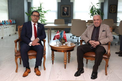 Bursa Nilüfer’e Letonya Büyükelçisi’nden ziyaret