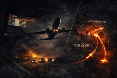 Iğdır'da hava hareketliliği! Azerbaycan'a saldırı sonrası uçakların rotası Türkiye'ye çevrildi...