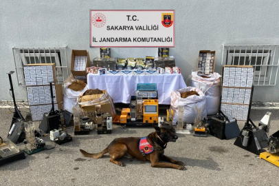 Sakarya'da kaçak tütün operasyonu