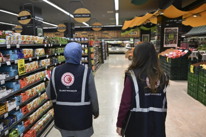Ticaret Bakanlığı 9,3 milyon ürünü denetledi