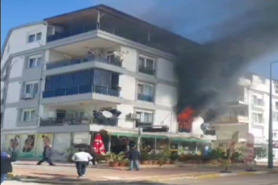 Antalya'da 4 katlı binada yangın paniği: 2’si çocuk 6 kişi dumandan etkilendi