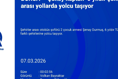 Bursa yollarında direksiyonda bir kadın kaptan! 6 yıldır şehir şehir yolcu taşıyor
