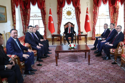 Cumhurbaşkanı Erdoğan, Türk Devletleri Teşkilatı heyetini kabul etti