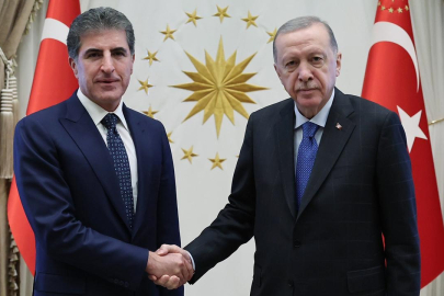 Erdoğan, Barzani ile görüştü