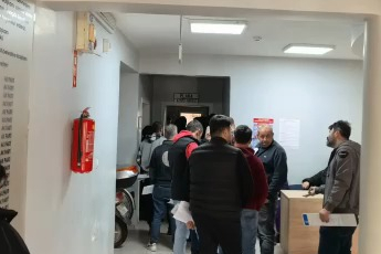 Bursa'da APP plaka denetimi sonrası kuyruk oluştu