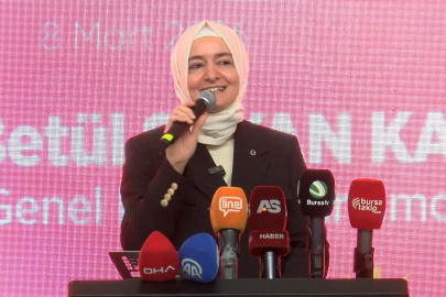Fatma Betül Sayan Kaya Bursa'da: 2028’de Cumhurbaşkanımızı yeniden başkan yapacağız