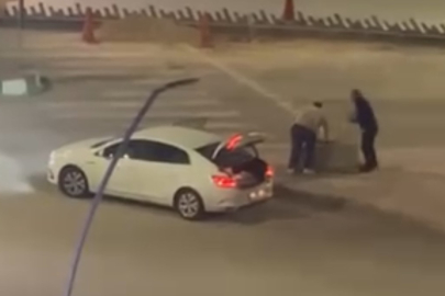 Karabük'te kaldırım taşı çalan 2 zanlı yakalandı