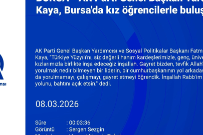 AK Parti Genel Başkan Yardımcısı Kaya, Bursa'da kız öğrencilerle buluştu
