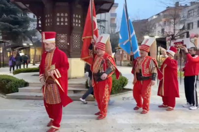 Bursa'dan İstanbul'daki iftara mehter takımı ile gittiler