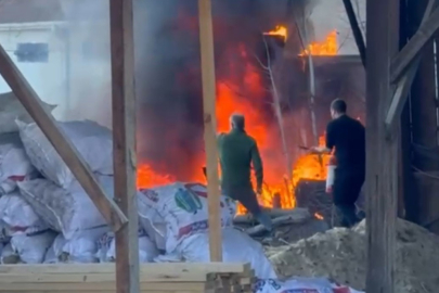 Karabük'te çöp konteynerlerinde çıkan yangın korkuttu