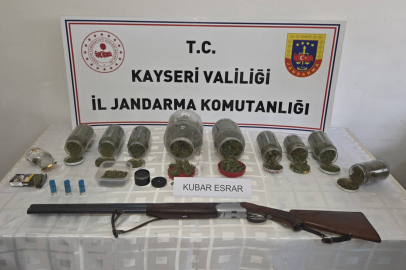 Kayseri'de 915 gram uyuşturucu madde ele geçirildi