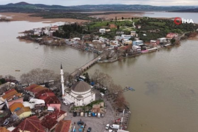 Turna severlere Bursa'daki Uluabat Gölü'nden güzel haber