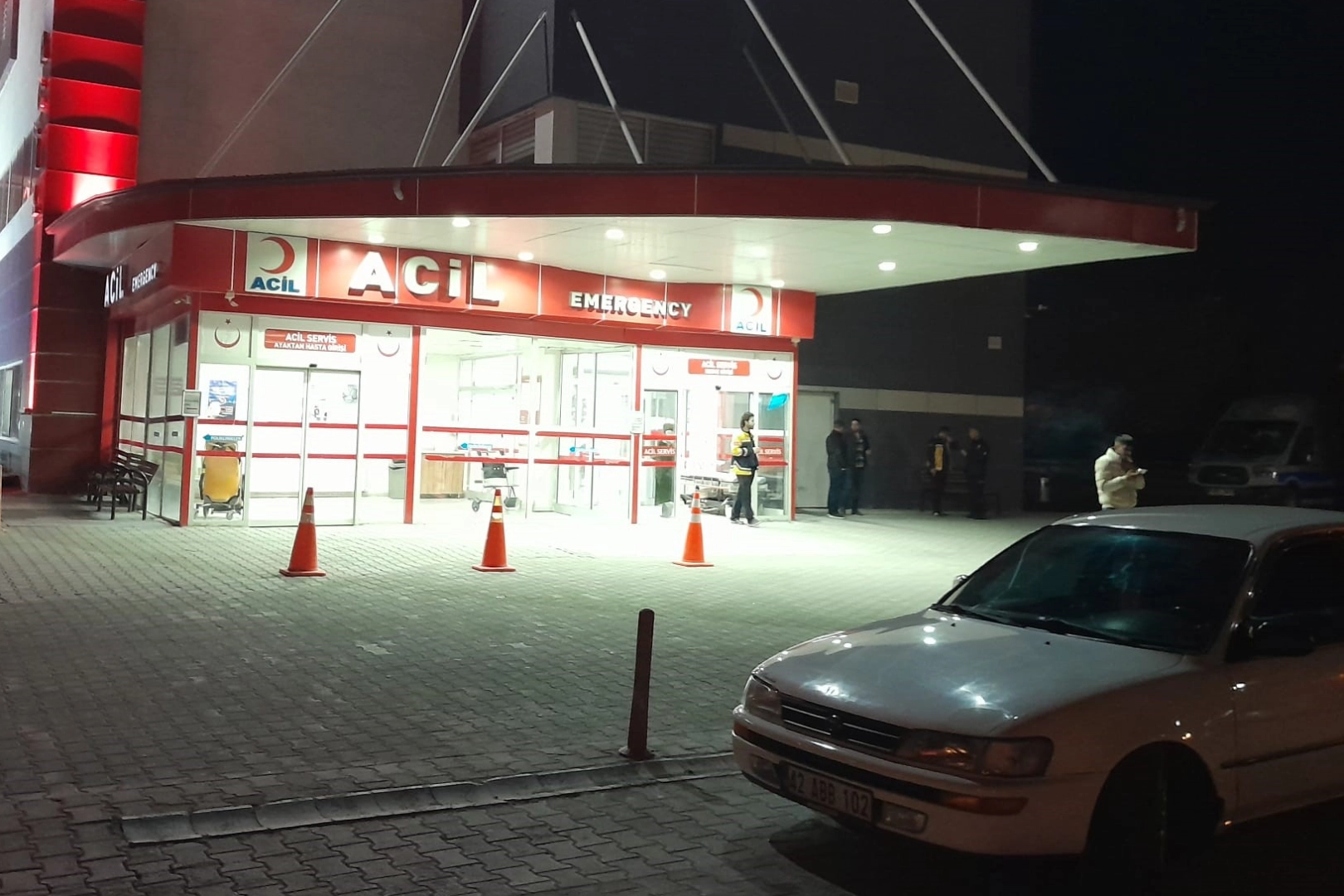 Konya Karapınar’da karşıdan karşıya geçen yayaya çekici çarptı