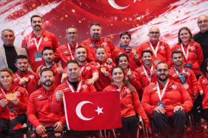 Milli para halterciler'den 20 madalya