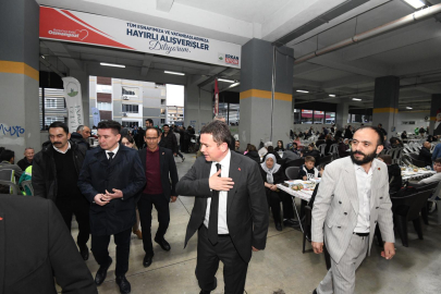 Bursa Osmangazi’de Ramazan sofrası Yunuseli’nde kuruldu