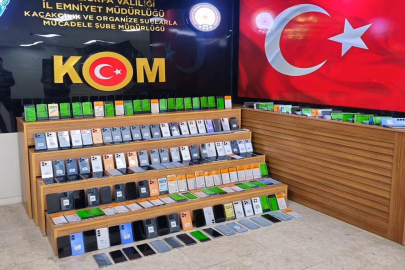 Şanlıurfa’da 4 milyon TL'lik kaçak cep telefonu ele geçirildi