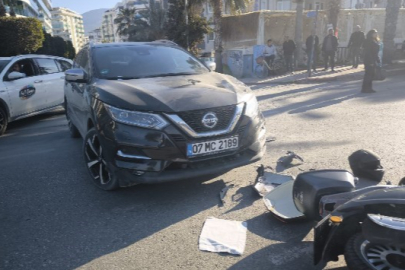 Antalya Alanya'da SUV motosiklet çarpıştı: 1 ölü 1, yaralı