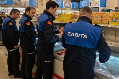 Bursa Gemlik’te marketlere zabıta denetimi