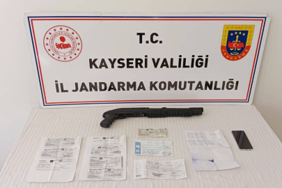 Kayseri'de jandarma tefeciye göz açtırmadı