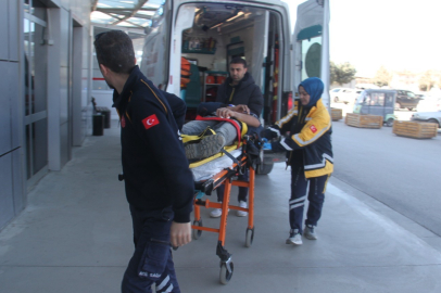 Konya’da inşaattan düşen işçi yaralandı