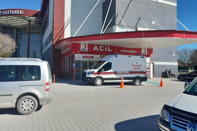 Konya Karapınar'da motosikletin çarptığı yaya yaralandı