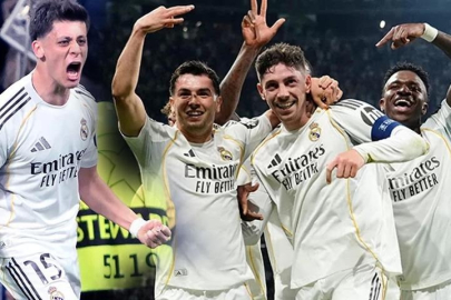 Real Madrid, Şampiyonlar Ligi'nde şov yaptı!