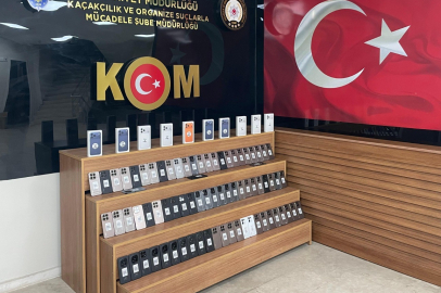 Şanlıurfa'da 85 adet kaçak telefon ele geçirildi