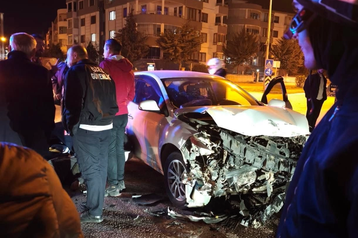 Elazığ’da trafik kazası: 2 yaralı